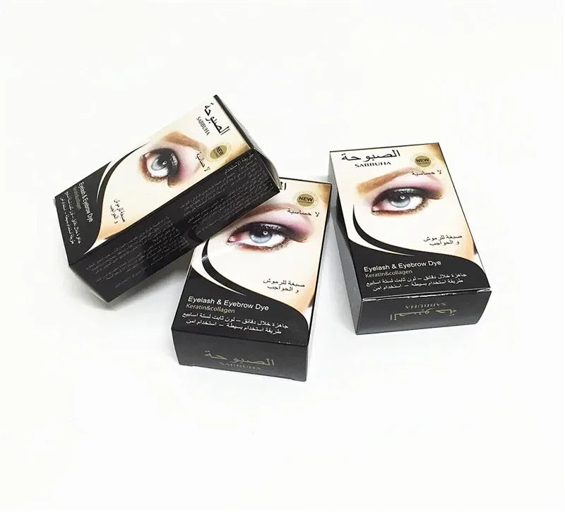 1 PC Professional Series Eyelash Eyebrow Dye Gel 15-minute Fast Tint Easy Dye Eyelash Brown Black Color Tint Cream Kit Zpaxo