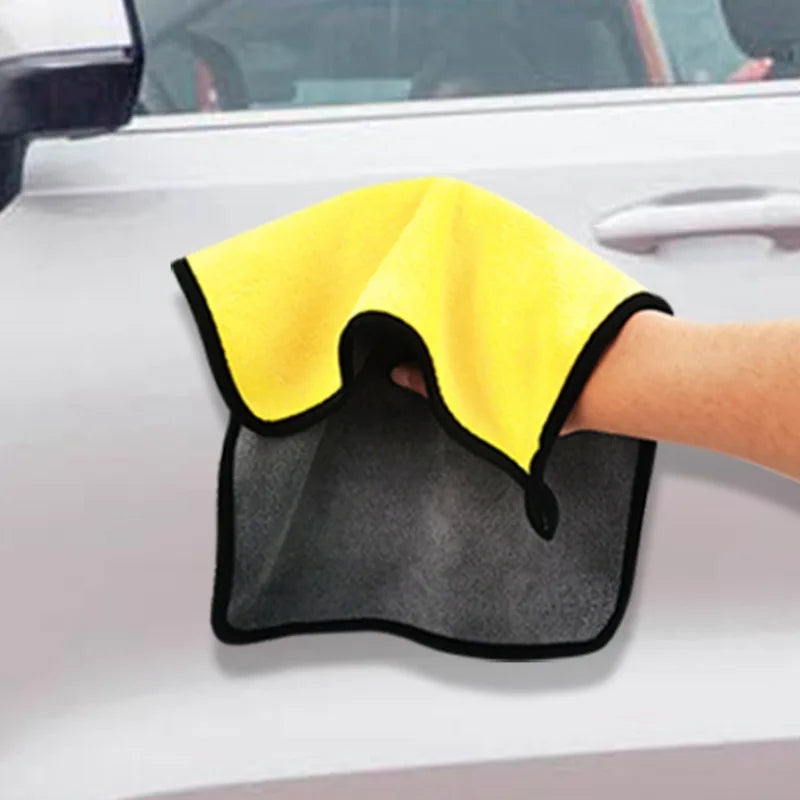 5/10 pcs ar Wash Microfiber Towel 30x30CM Car Cleaning Drying Cloth Hemming Car Care Cloth Detailing Car Wash Towel Zpaxo