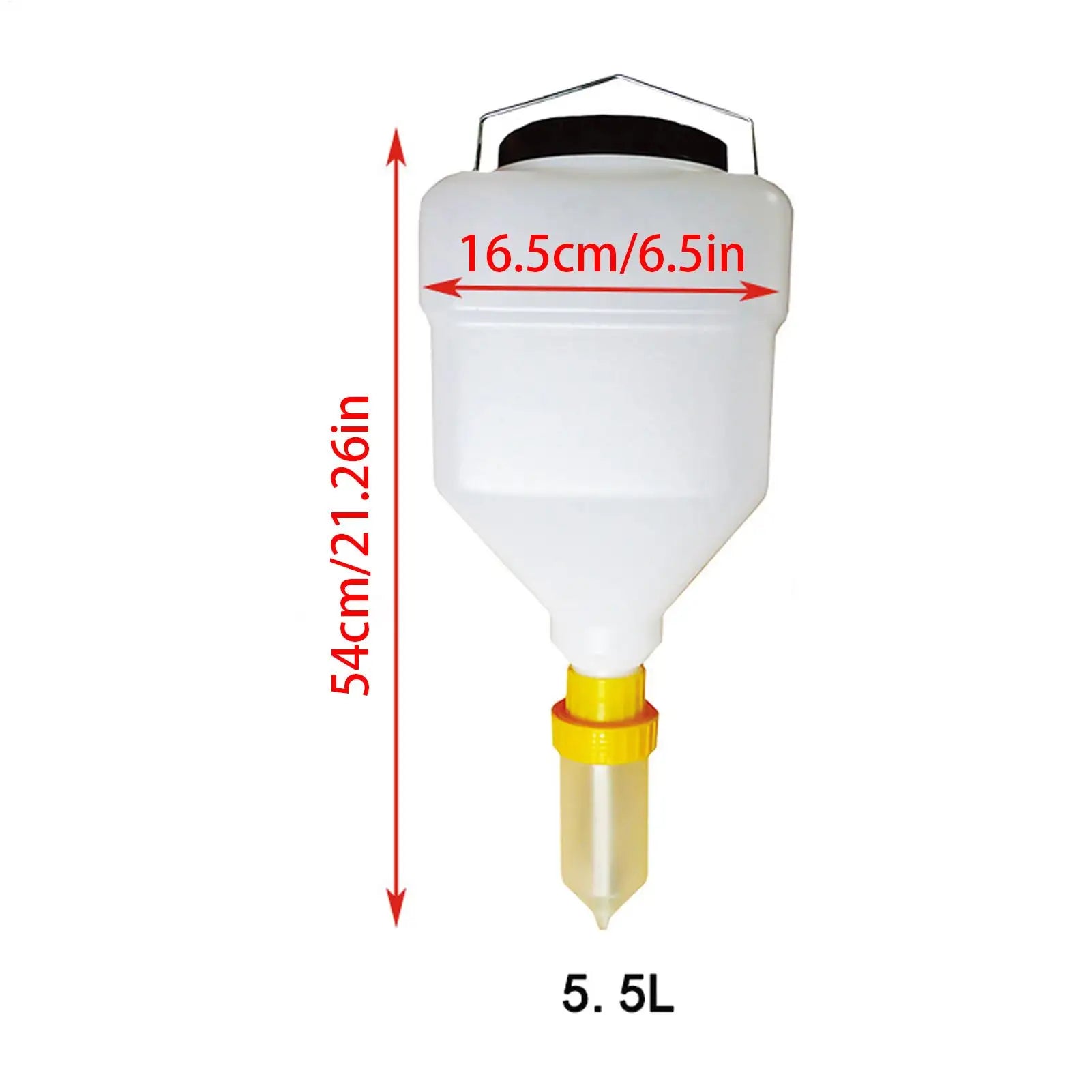 Sauce Bottle Squeeze Hanging Dispenser Large Diameter