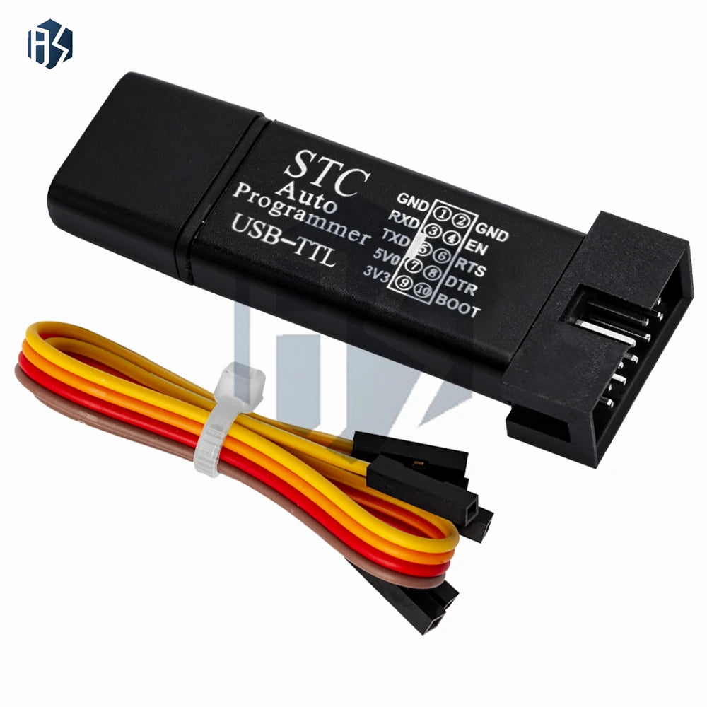 STC51 USB TTL Universal Programmer 3 3V 5V Dual Voltage Auto Zpaxo