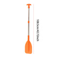 Telescoping Emergency Boat Paddle Aluminum Shaft Single-head Oars 53