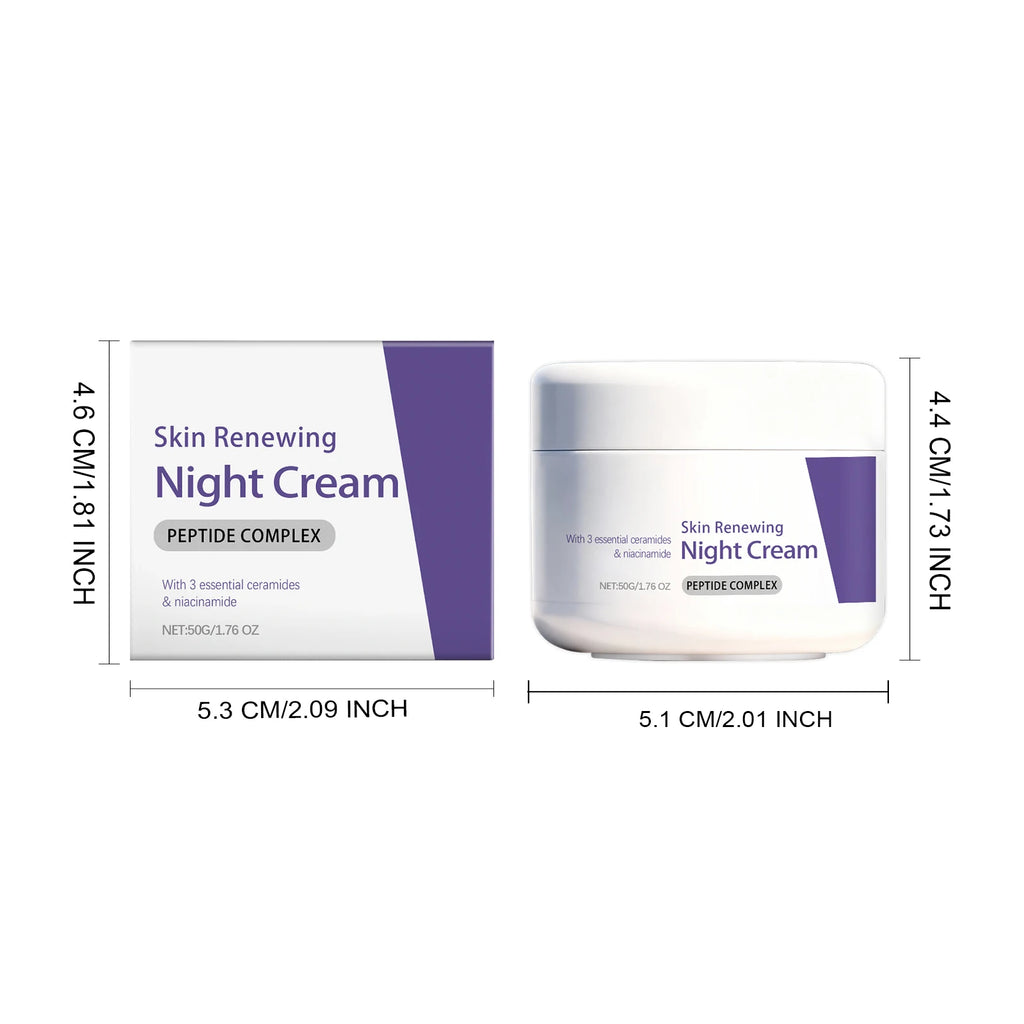 OceAura Night Repair Cream – Anti-Aging Overnight Moisturizer Night Face Cream Zpaxo 50g Boxed