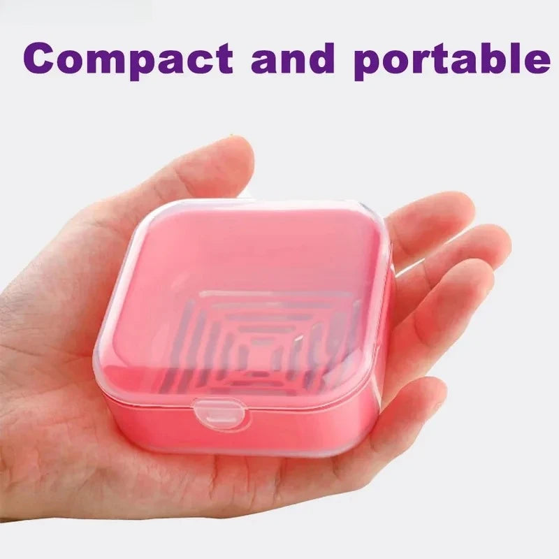1Pce Travel Mini Soap Box – Leakproof Design, Morandi Colors, Suitable for Dormitory, Travel, Camping, Gym Zpaxo