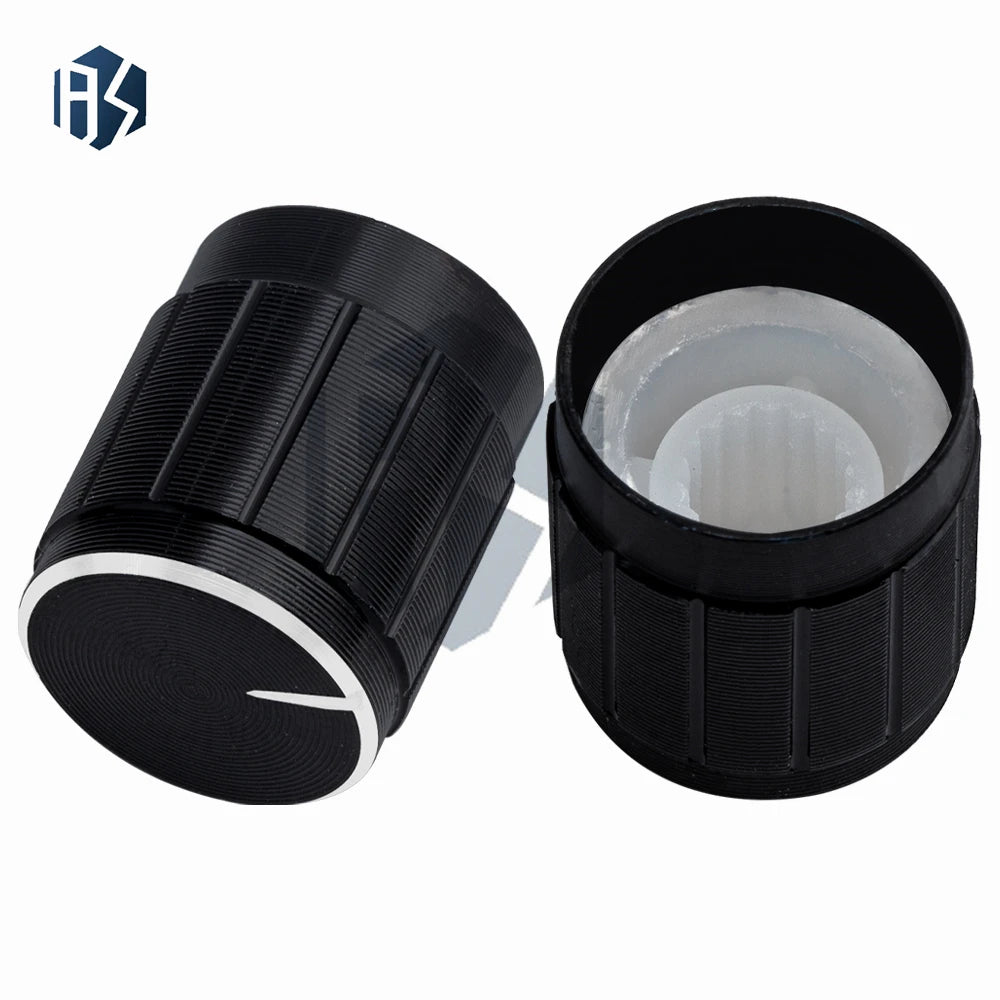 BAISHUN 15 Black Potentiometer Knobs Volume Control Audio Electronic Zpaxo