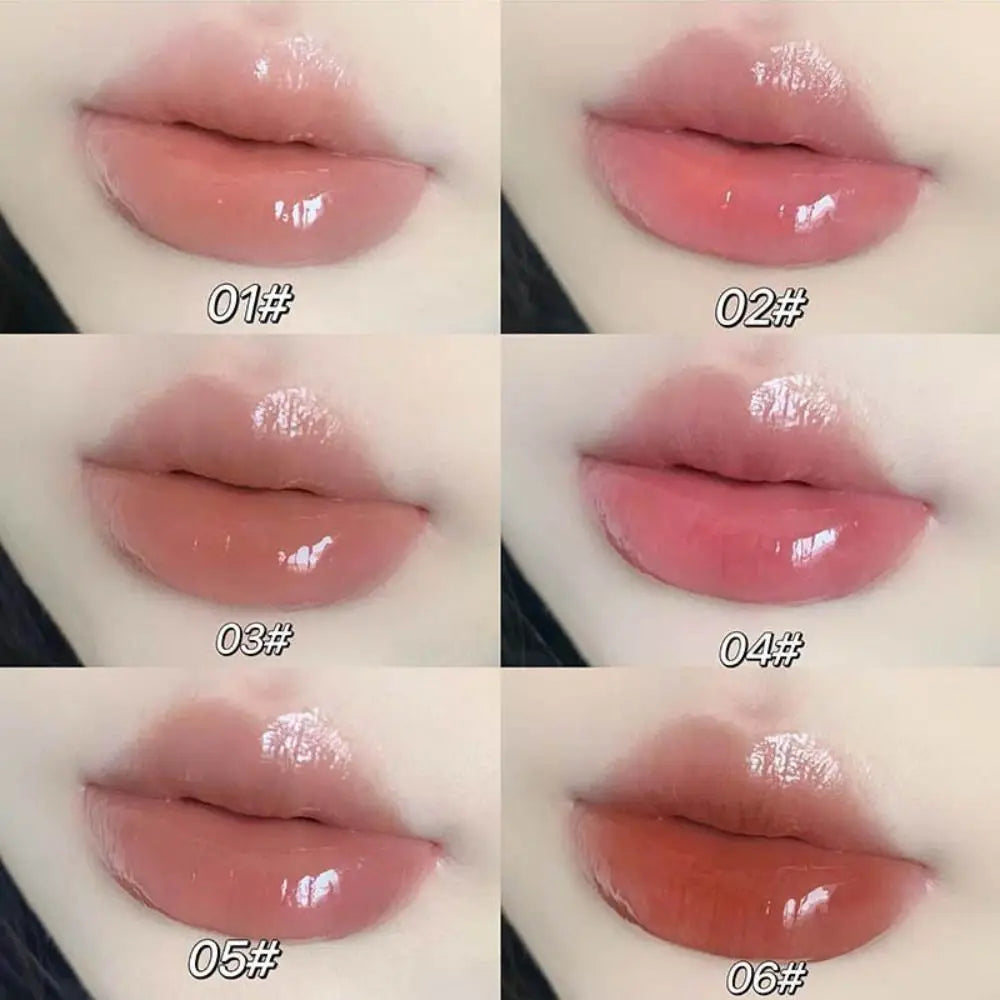 Metal Iron Brush Glossy Lipstick Non-stick Cup Long Lasting Glass Zpaxo
