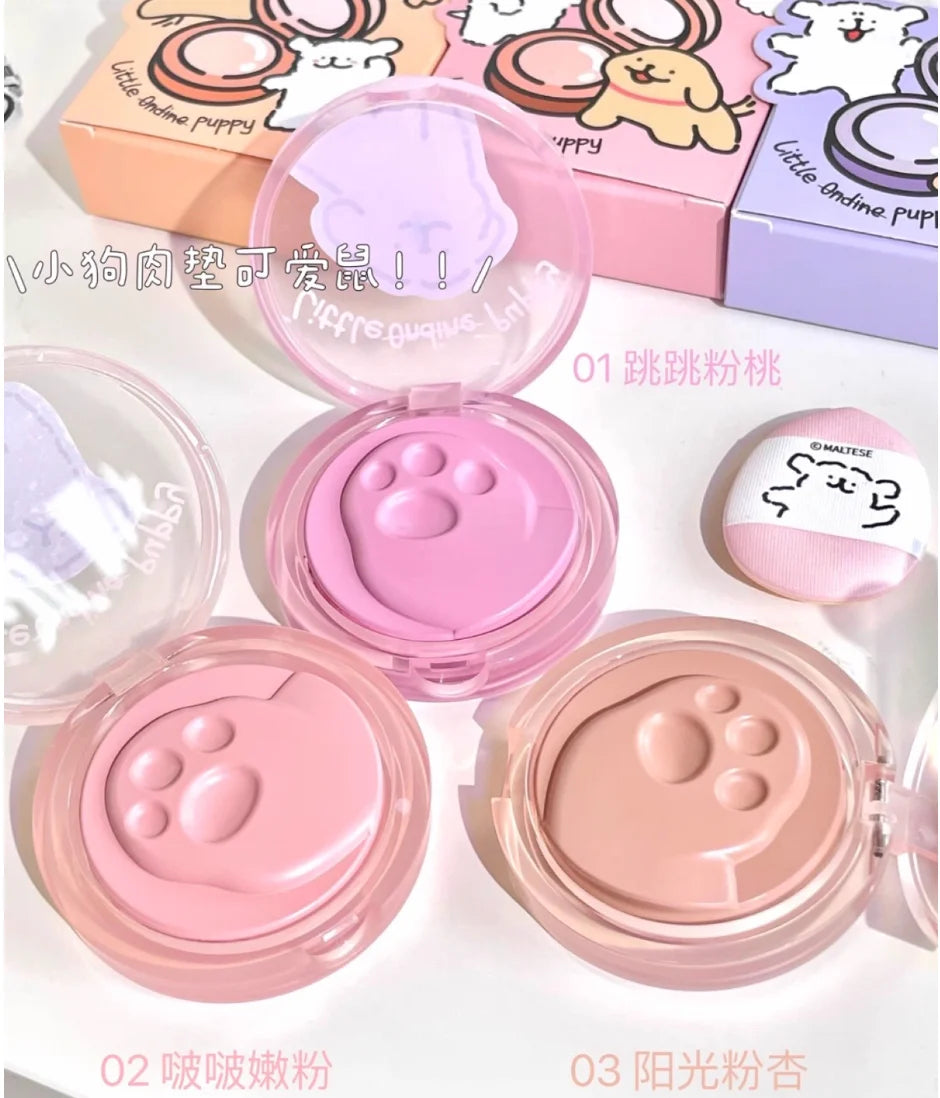 Little Ondina Puppy Blush Xiaoaoting Cream Cheek Colors Rippling Zpaxo
