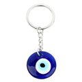 Fashion Greek Pendant Charm Gift Turkish Blue Eye Keychain Accessories Zpaxo blue