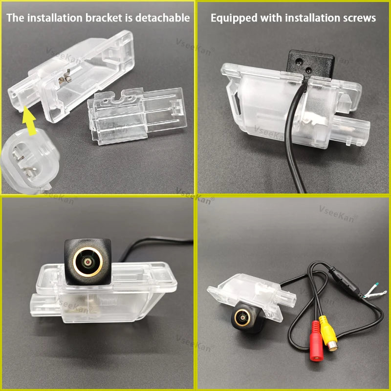 170 Degree AHD 1080P CVBS Reverse Backup Rear View Camera Nissan