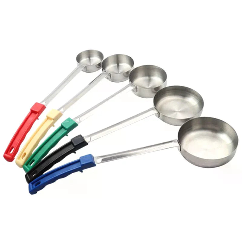 Anti-hot Pizza Spread Ladle Measuring Soup Spoon Kitchen Cooking Zpaxo