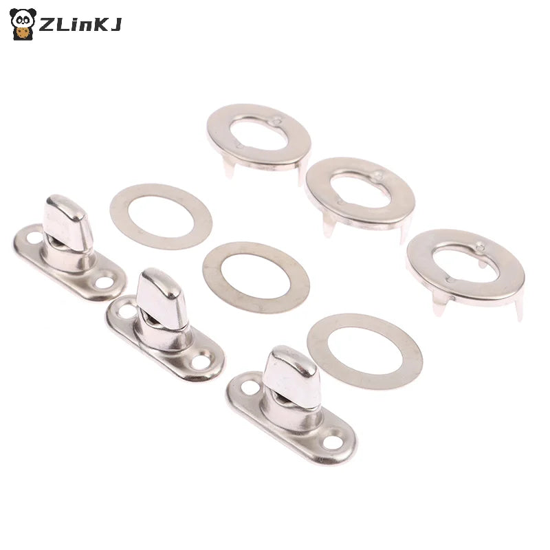5/10/20 Sets Marine Grade Twist Lock Fasteners Turn Button Eyelet And Stud, For Canvas Fastener Turn Buttons Zpaxo