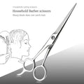 Hairdressing Barber Hair Scissor for Professional Hairdressers Barbers Stainless Steel Hair Cutting Shears For Salon Barbers Zpaxo 5.5inch