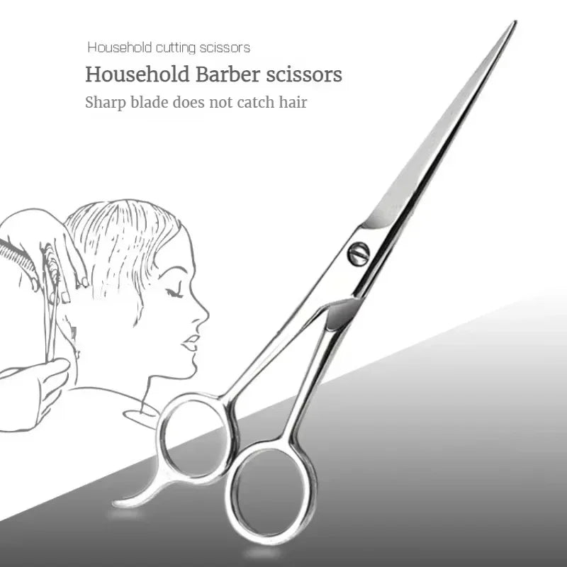 Hairdressing Barber Hair Scissor for Professional Hairdressers Barbers Stainless Steel Hair Cutting Shears For Salon Barbers Zpaxo 5.5inch