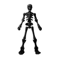3D DIY Skull Model Assembly Toy – Articulated Mini Skeleton DIY Model Assembly Kit Zpaxo Black
