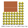 Brown Cell Cup Larva Breeding Base Cap Tools Queen Rearing System