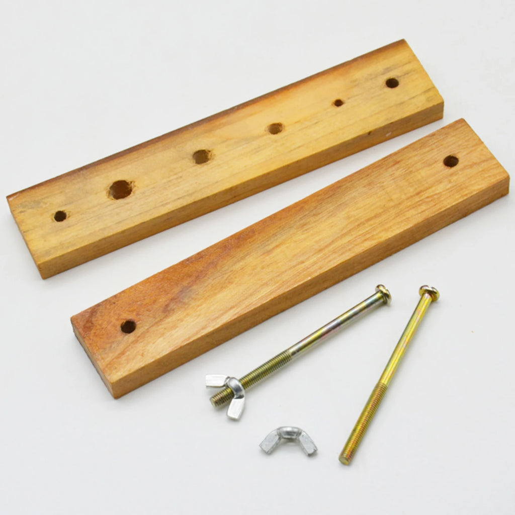 Wooden Binding Press machine Durable Wooden Bookbinding Press for Home Tags DIY Bookbinding Manual Binding Paper Punch Machine Zpaxo