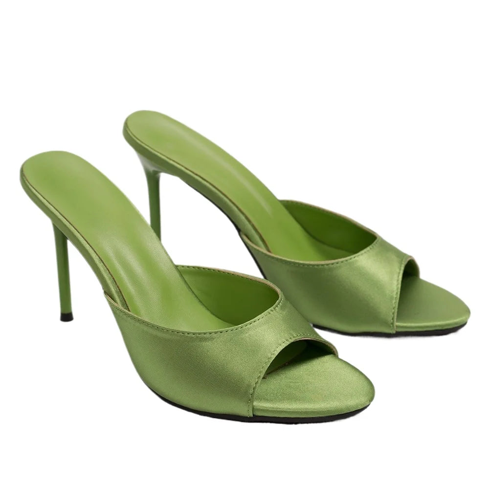 2026 Summer Women's Sandals Fashion Open Toe Comfortable Slides Dress