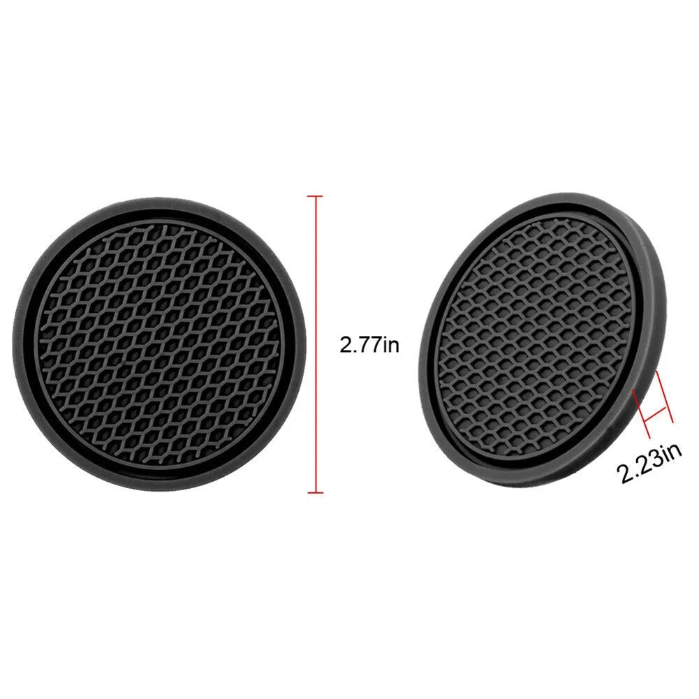 Car Cup Holder Silicone Insert Coaster Mat Fit Most Cars Styling