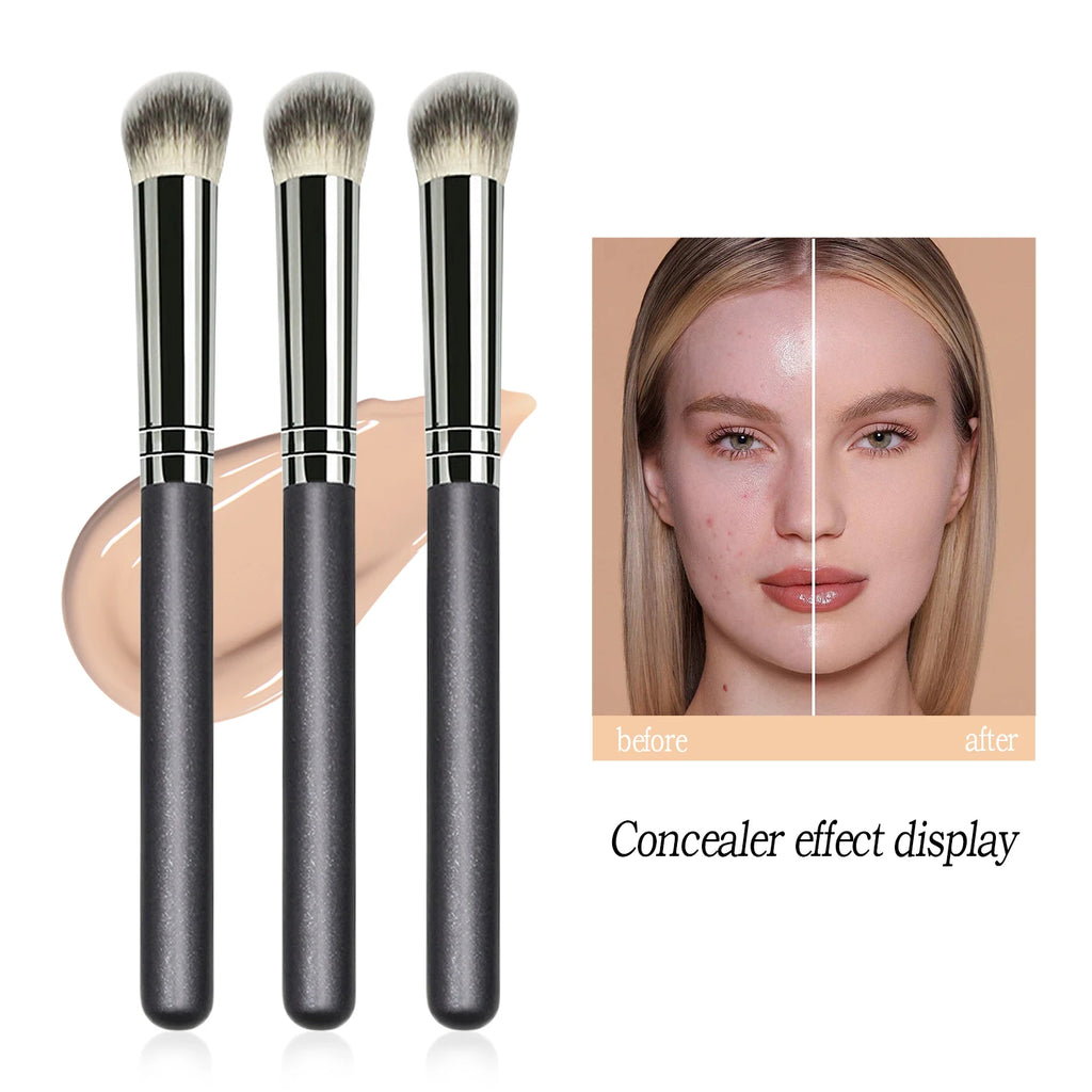 Concealer Brush - Disappear Seamless finish concealer brush soft, fiber hair, stylish design single side brush, convenient Zpaxo