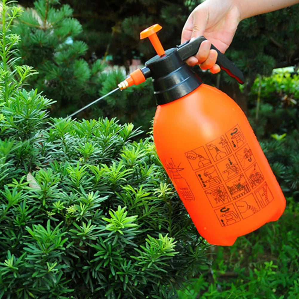 2L Manual Garden Sprayer Spray Weed Killer Handheld Pressure Spray Bottle Lawn and Garden Care for Yard Weeds Plant and Cleaning Zpaxo