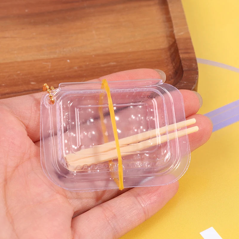 1 12 Dollhouse Disposable Fast Food Box Chopsticks Doll House Decor Zpaxo