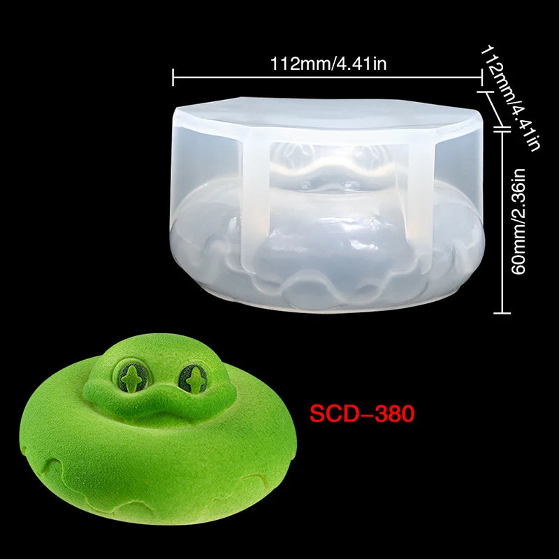 3D Animal Cat Seal Kapibala Silicone Mold DIY Mousse Cake Jelly Zpaxo SCD-380