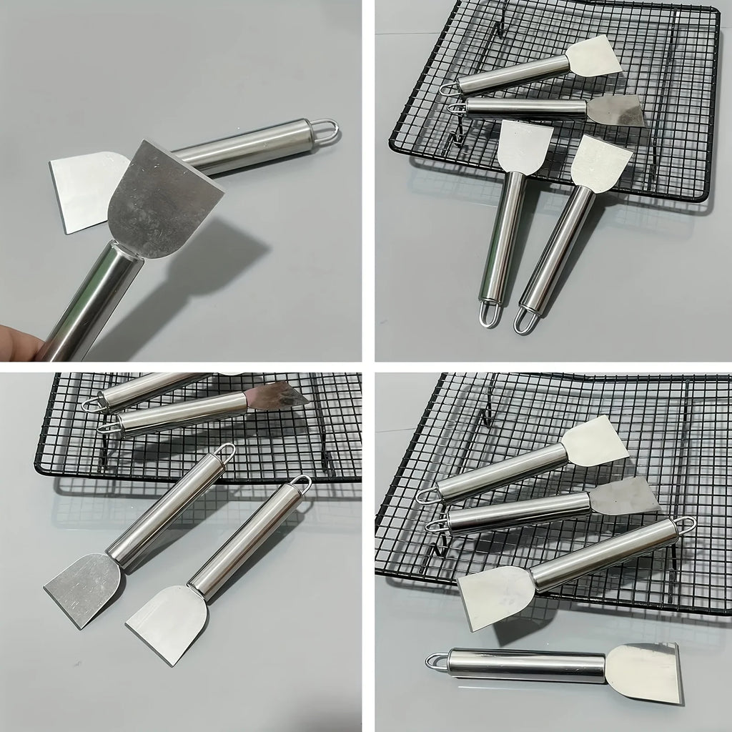 Versatile cleaning scraper Durable metal stainless steel glue remover Snow shovel for kitchen, bathroom and home use Zpaxo