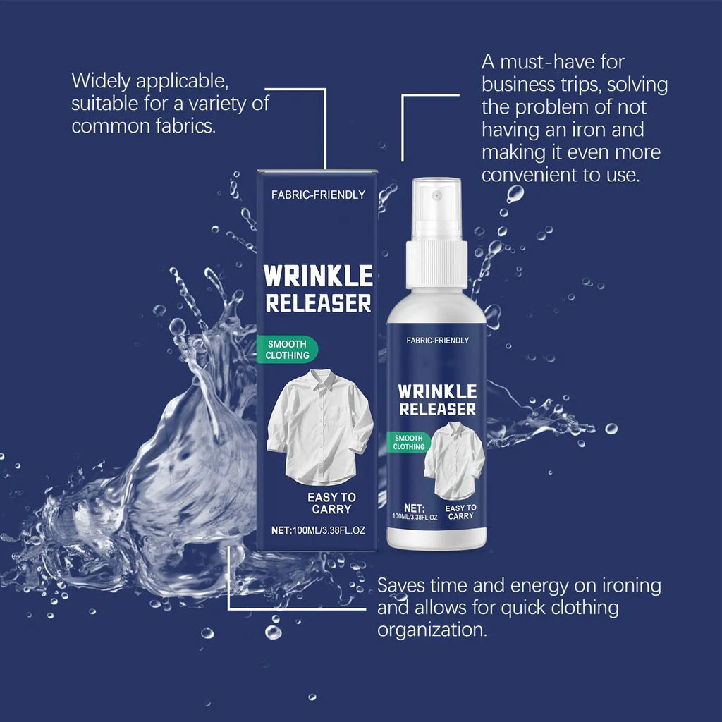 Ironing Spray Clothes Anti Static Wrinkle Remover Easy Iron Aid