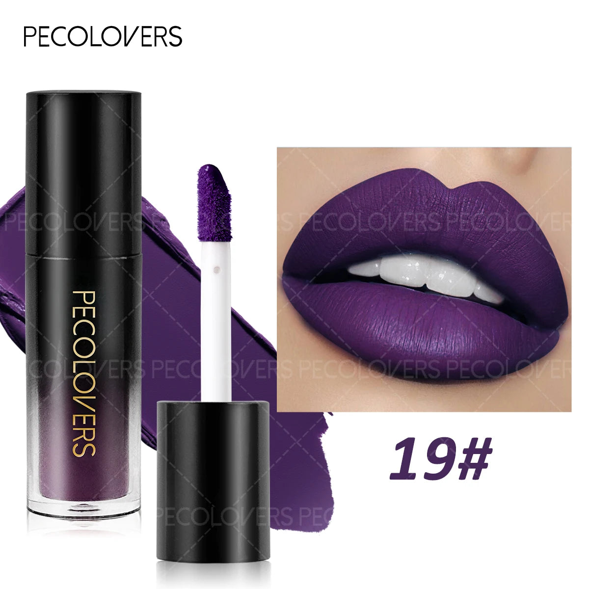 1PC Creamy Texture, Smooth, Green/blue/dark Red, Non-sticky, Gothic Lipstick/lip Gloss, Suitable for HalloweenChristmas Makeup. Zpaxo 19