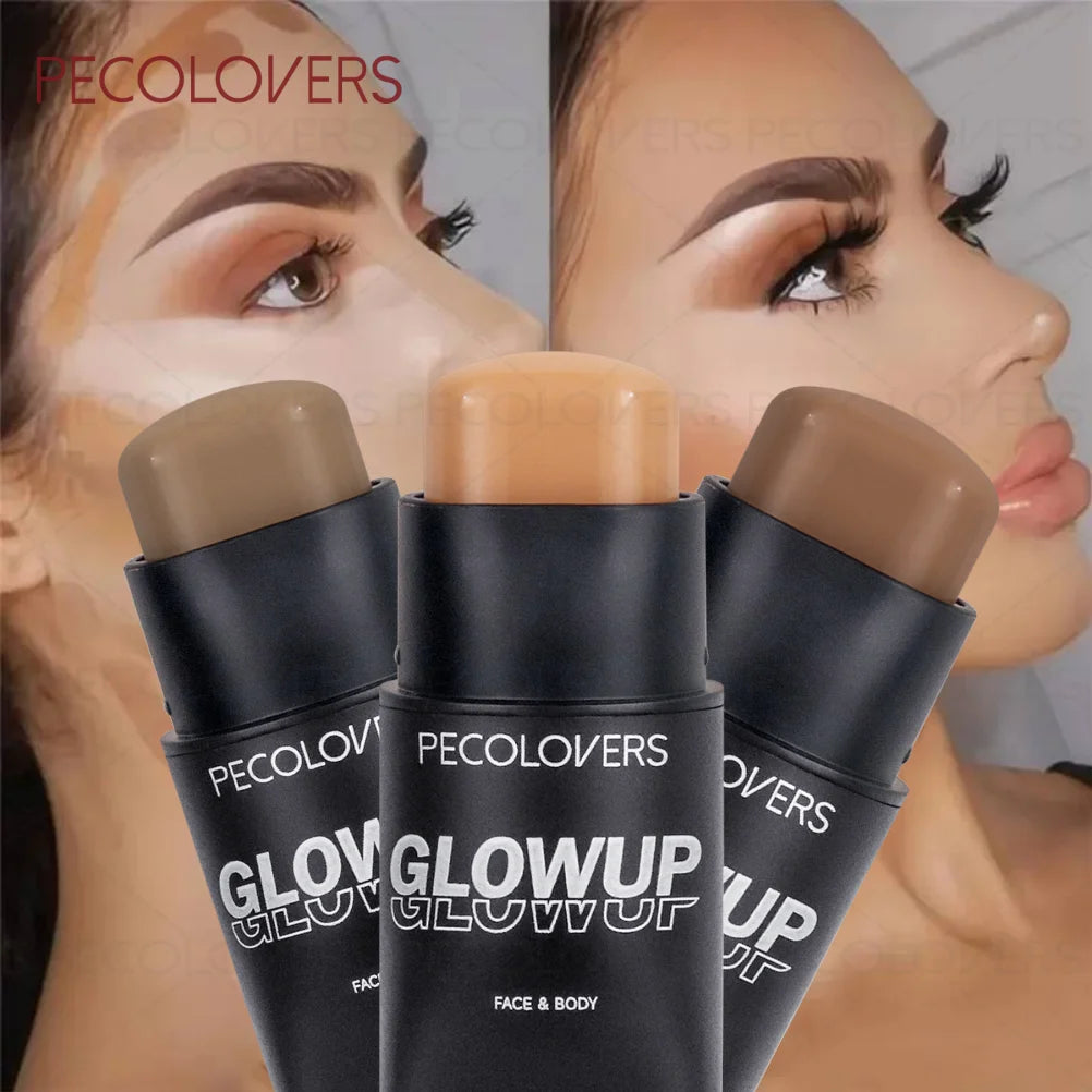 Moisturizing Makeup Stick Contouring Waterproof Soft Texture Shaped