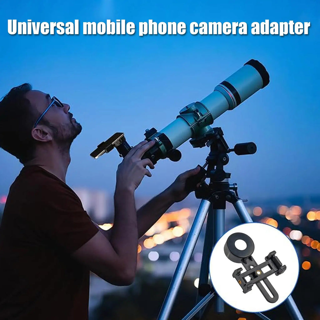 Universal Phone Adapter Mount Digiscoping Tripod Binoculars