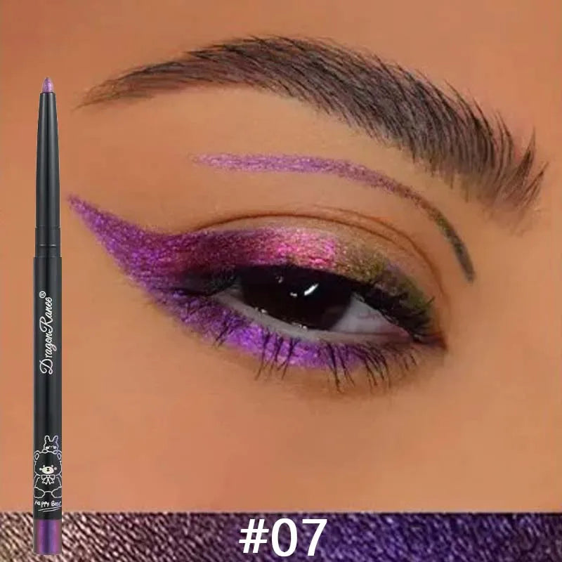 Chameleon Eyeliner Gel Pen Waterproof Shiny Chrome Eye Shadow Liner Zpaxo 07