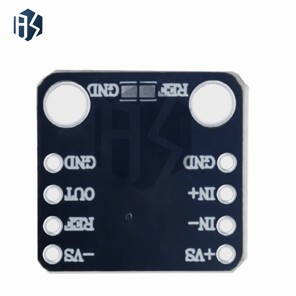 AD623 Instrument Amp Board Adjustable Gain 3-12V Single Dual Power Module Thermocouple Transducer Amplifier Zpaxo