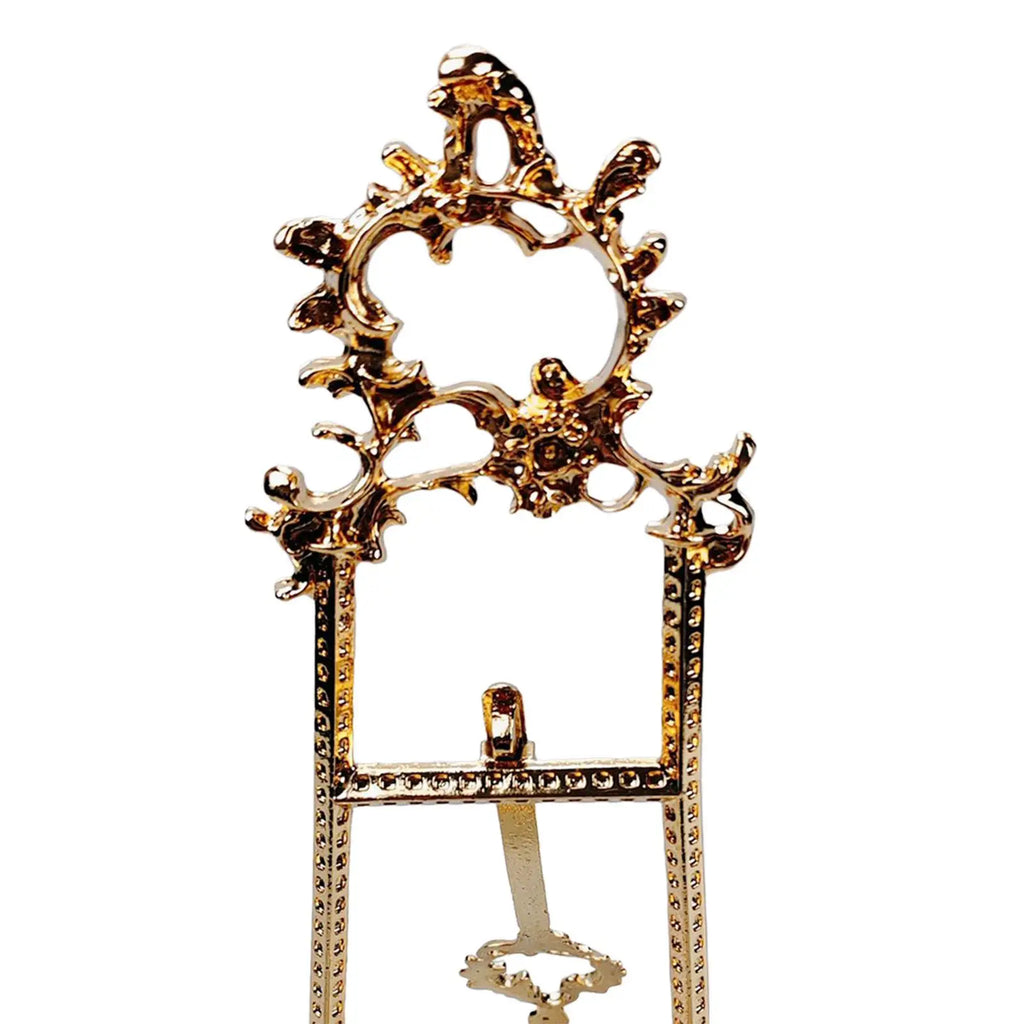 Alloy Easel Plate Stand & Picture Frame Holder | Tabletop Display Easel Display Stand Zpaxo