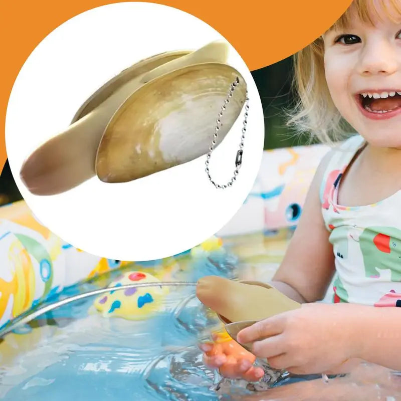 Kids Outdoor Water Toys Sprinkler Clam Interactive Prank Stuff Zpaxo
