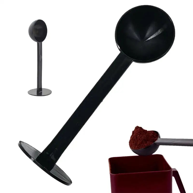 Coffee Scoop and Tamper Espresso Tamper Coffee Measuring Spoon 2-in-1 Espresso Coffee Bean Spoon Tamping Scoop for Home Zpaxo Default Title