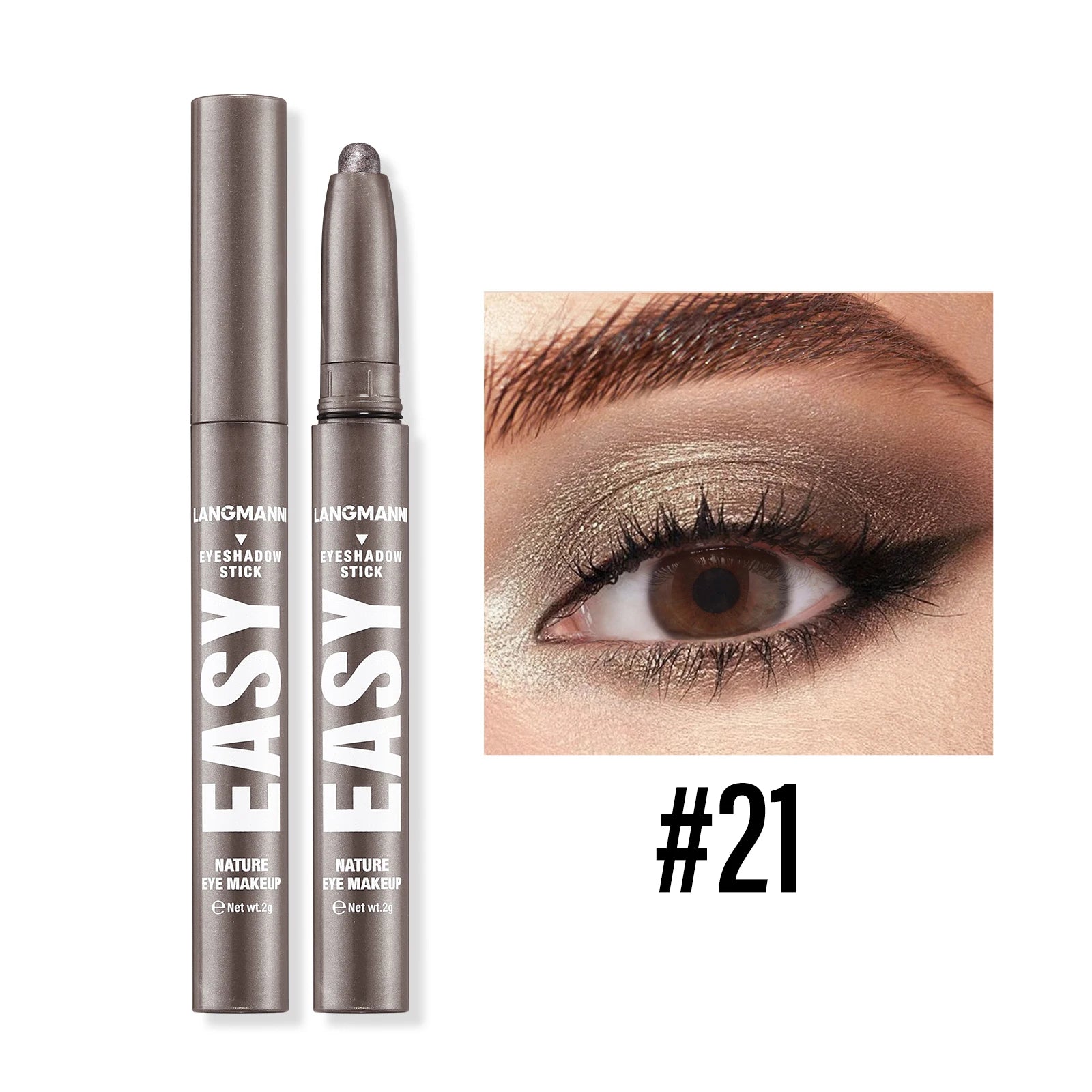 Multi Functional Eye Shadow Stick Silk Smooth Texture Lasting Makeup