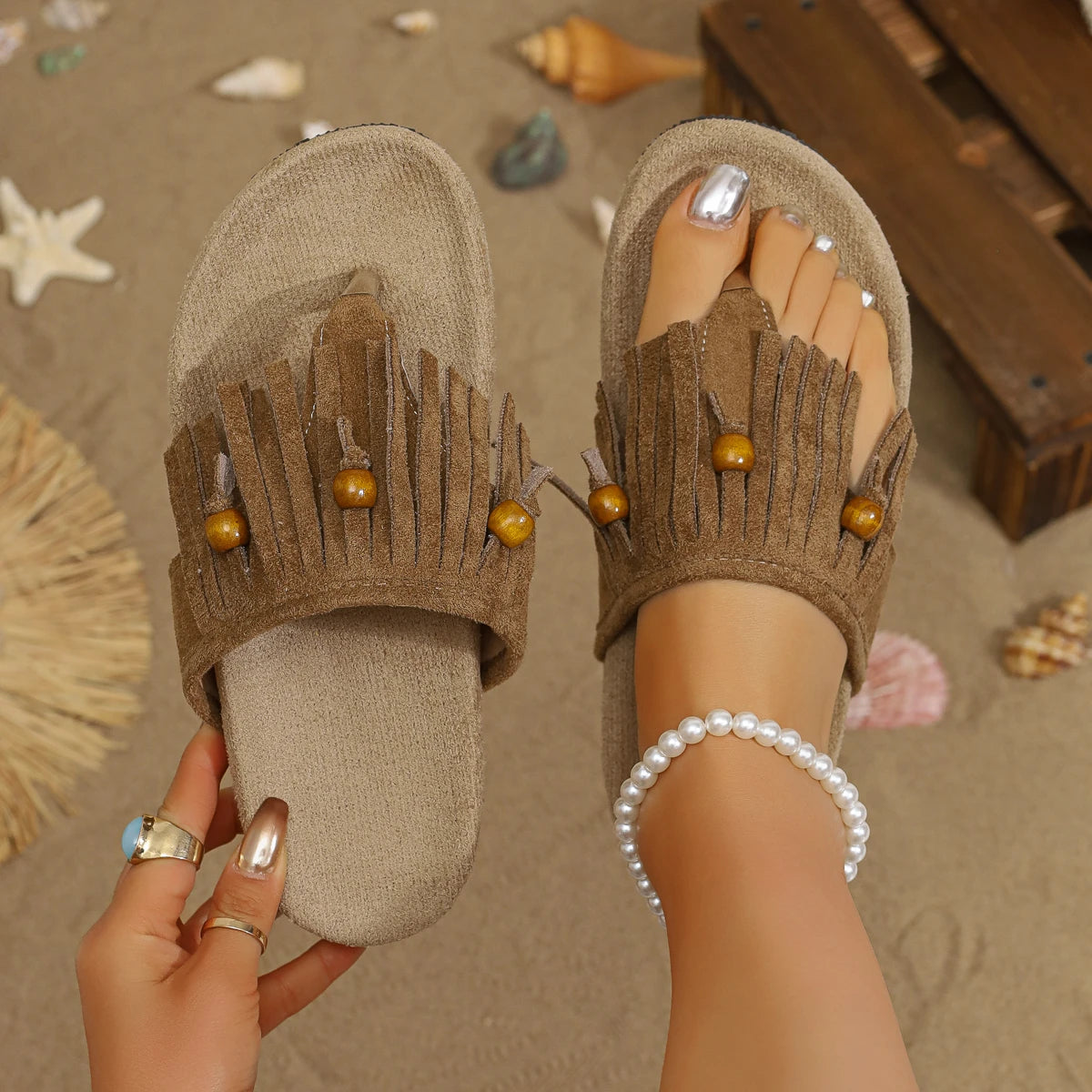 Women Platform Slippers 2025 New Flats Shoes Trend Sport Casual Slippers Comfortable Anti-slip Sandals Lightweight Slides Women Zpaxo