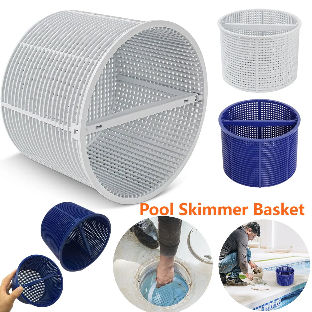 Pool Skimmer Basket Replacement For Hayward SPX1082 B-152 Above Ground Pool Skimmer Basket Handle Swimming Pool Cleaning Tool Zpaxo