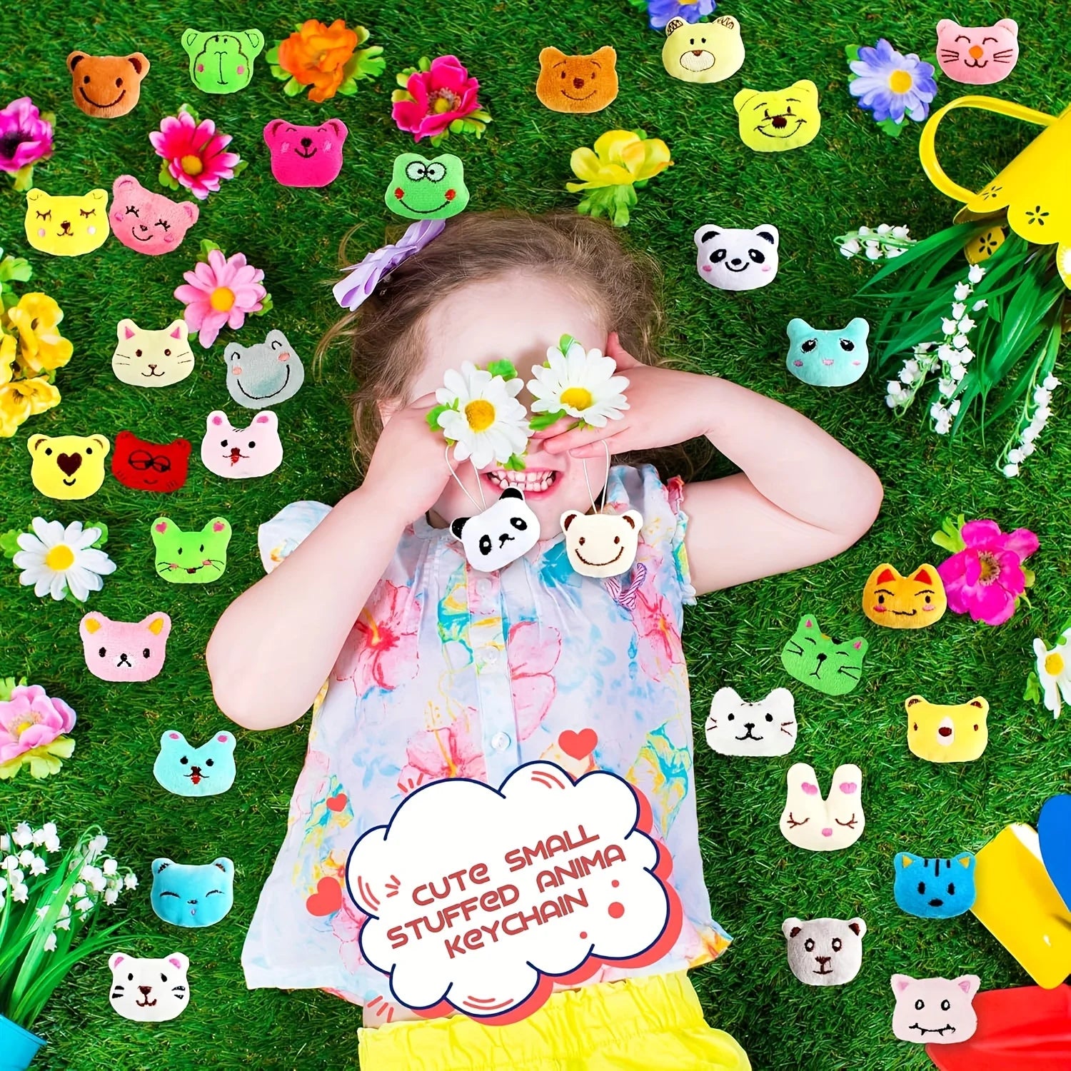 Mini Plush Animals Toys Claw Machine Accessories Cute Animal Dolls