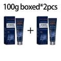 Men Hair Removal Cream Non-Irritating Whole Body Beard Depilatory Moisturizing Nourishing Skin Care for Smooth Comfortable Zpaxo 100g x 2boxed