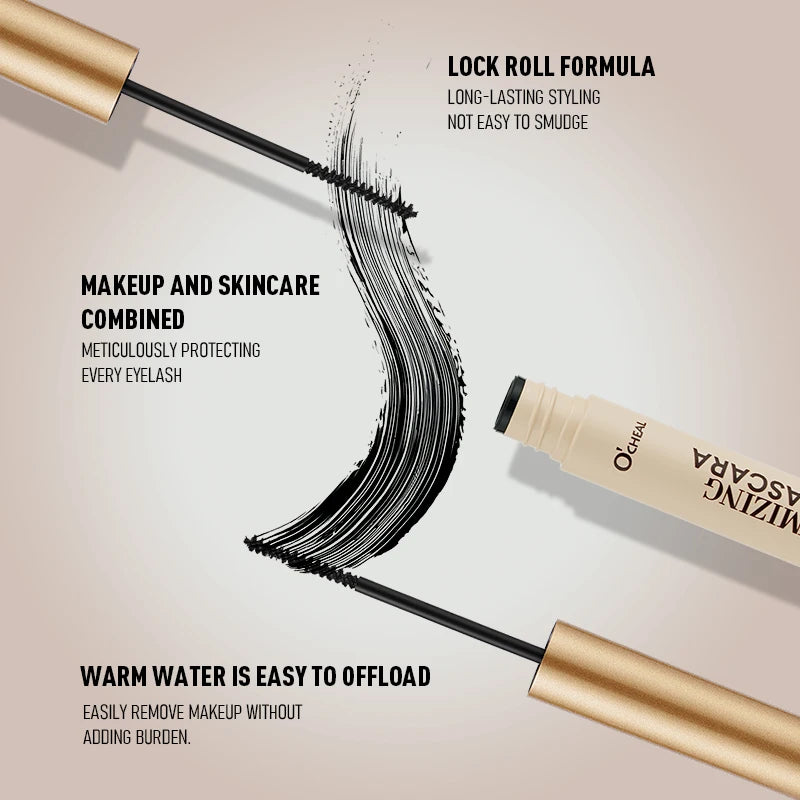 Waterproof Sweat Proof Mascara Natural Durable Curl Shaping Creating