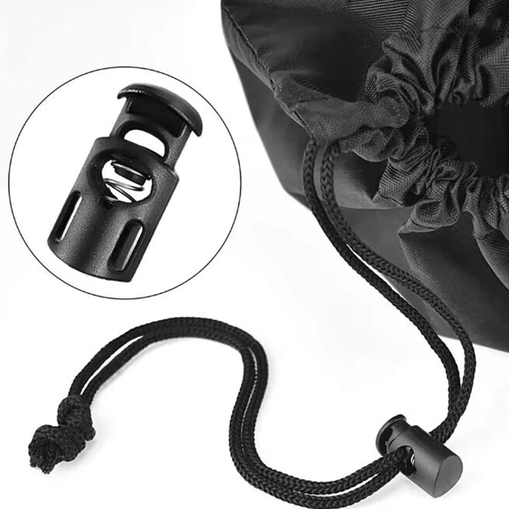 Single Double Hole Cord Lock Stopper Sportswear Shoes Backpack