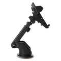 Plastic Adjustable Car Dashboard Stand Long Neck Silicon Sucker 360 Zpaxo black
