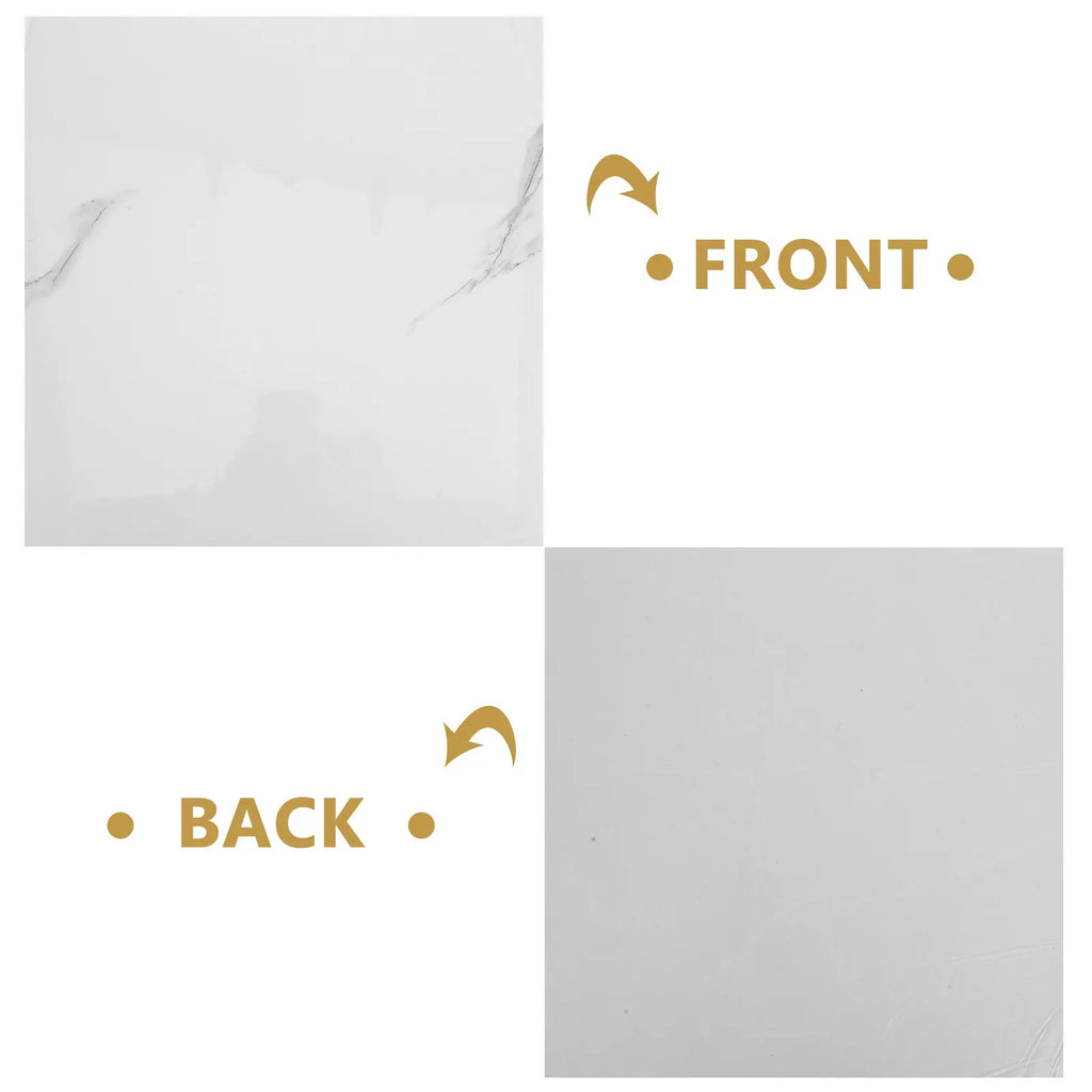 Self Adhesive Marble Look Wall Tiles 11 79x11 Waterproof Bathroom