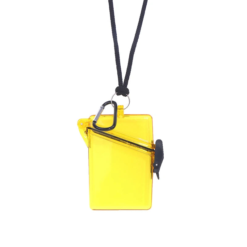 Portable Scuba Diving Kayaking Waterproof Box Gear Container Case Zpaxo yellow