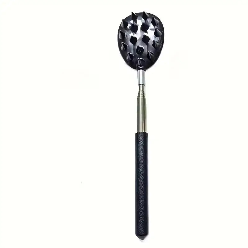 1pcs Extendable Cactus Back Scratcher – Heavy Duty PVC, 2 Spike Sizes, One-Handed Adjustable for Home & Travel Zpaxo