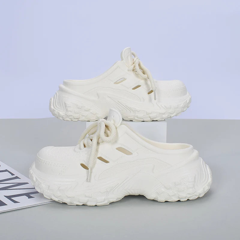2025 Summer Fashion Breathable Chunky Sneakers Women EVA Non Slip