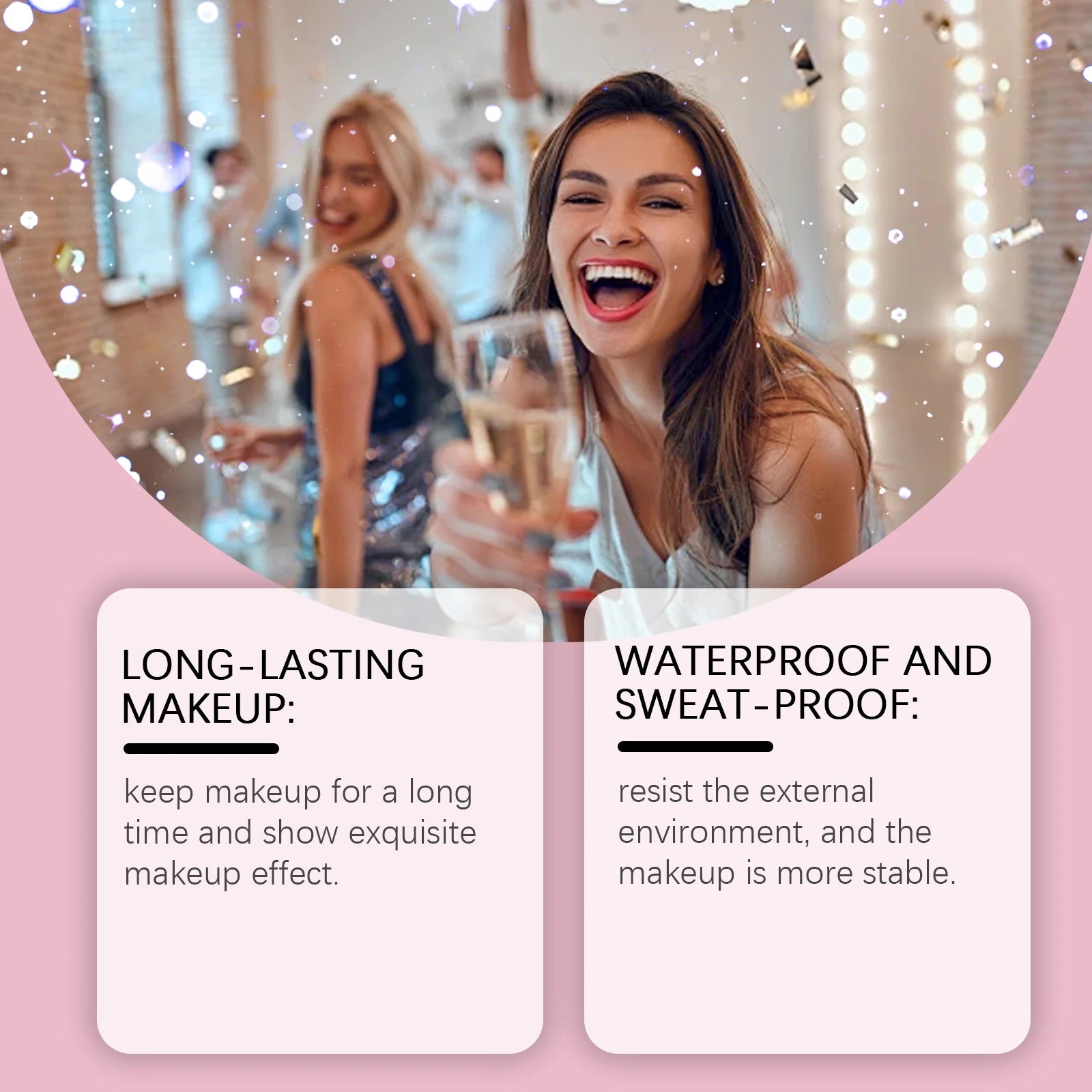 Hoygi Flash Setting Spray Oil Control Waterproof Sweat Proof Long-Lasting Base Makeup for Body Charming Face Fixer Make up Spray Zpaxo