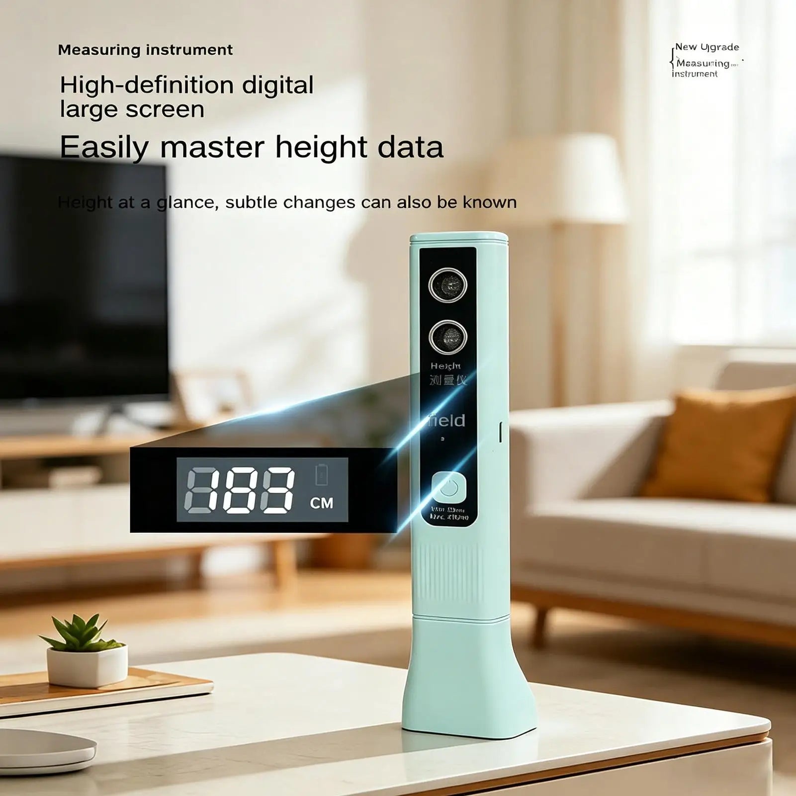 Height Measurement Tool Rechargeable Quick Portable Cordless Kids