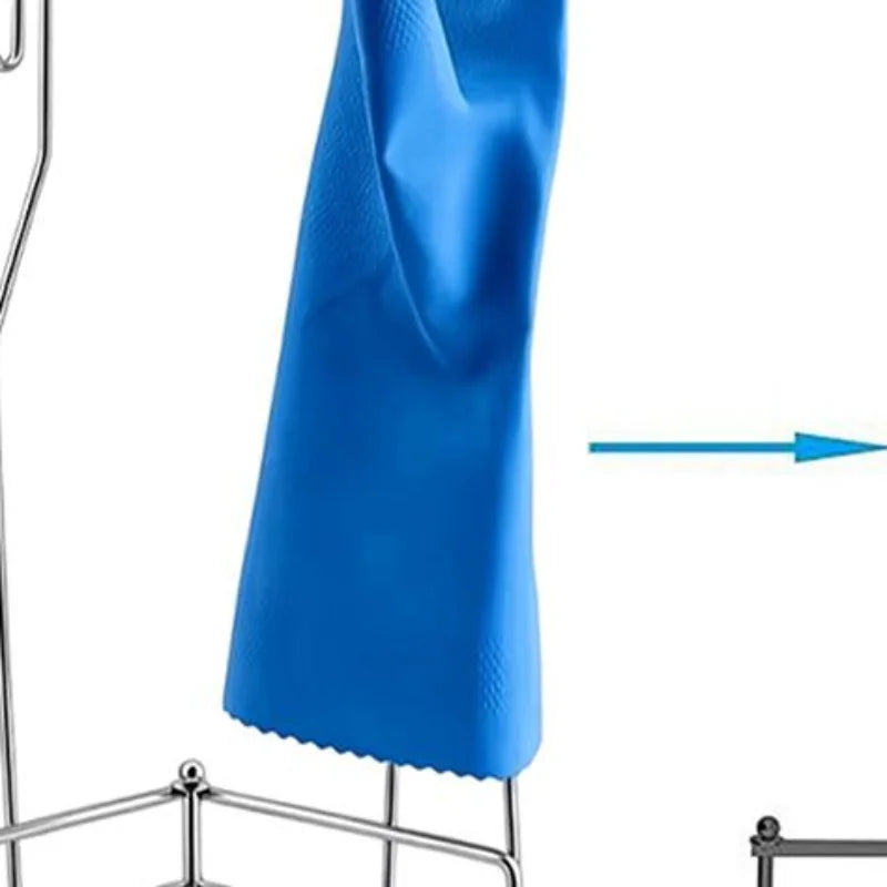 Foldable Kitchen Glove Holder – Drying & Storage Rack Glove Drying Rack Zpaxo